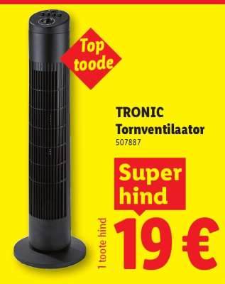 TRONIC Tornventilaator