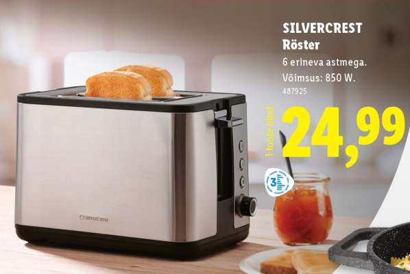 SILVERCREST Röster