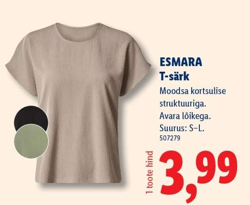 esmara T-särk
