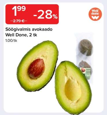 Söögivalmis avokaado