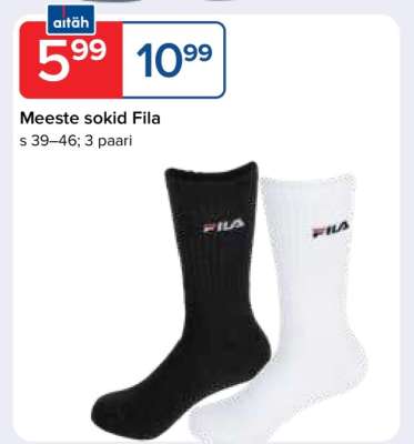 Meeste sokid Fila