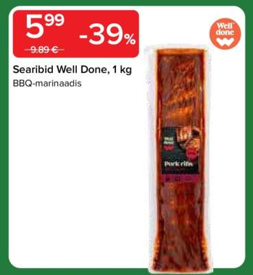 Searibid Well Done, 1 kg