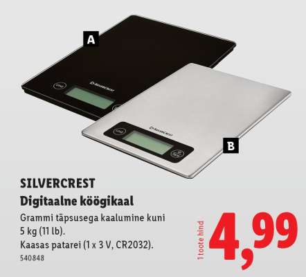 SILVERCREST Digitaalne köögikall
