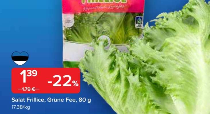 Salat Frillice, Grüne Fee, 80 g