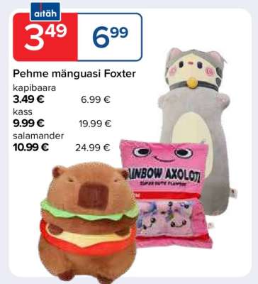 Pehme mänguasi Foxter