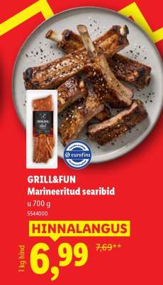 Grill&Fun Marineeritud searibid