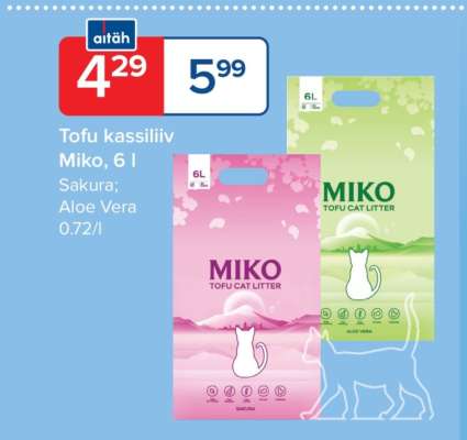 Tofu kassiliiv Miko, 6 l