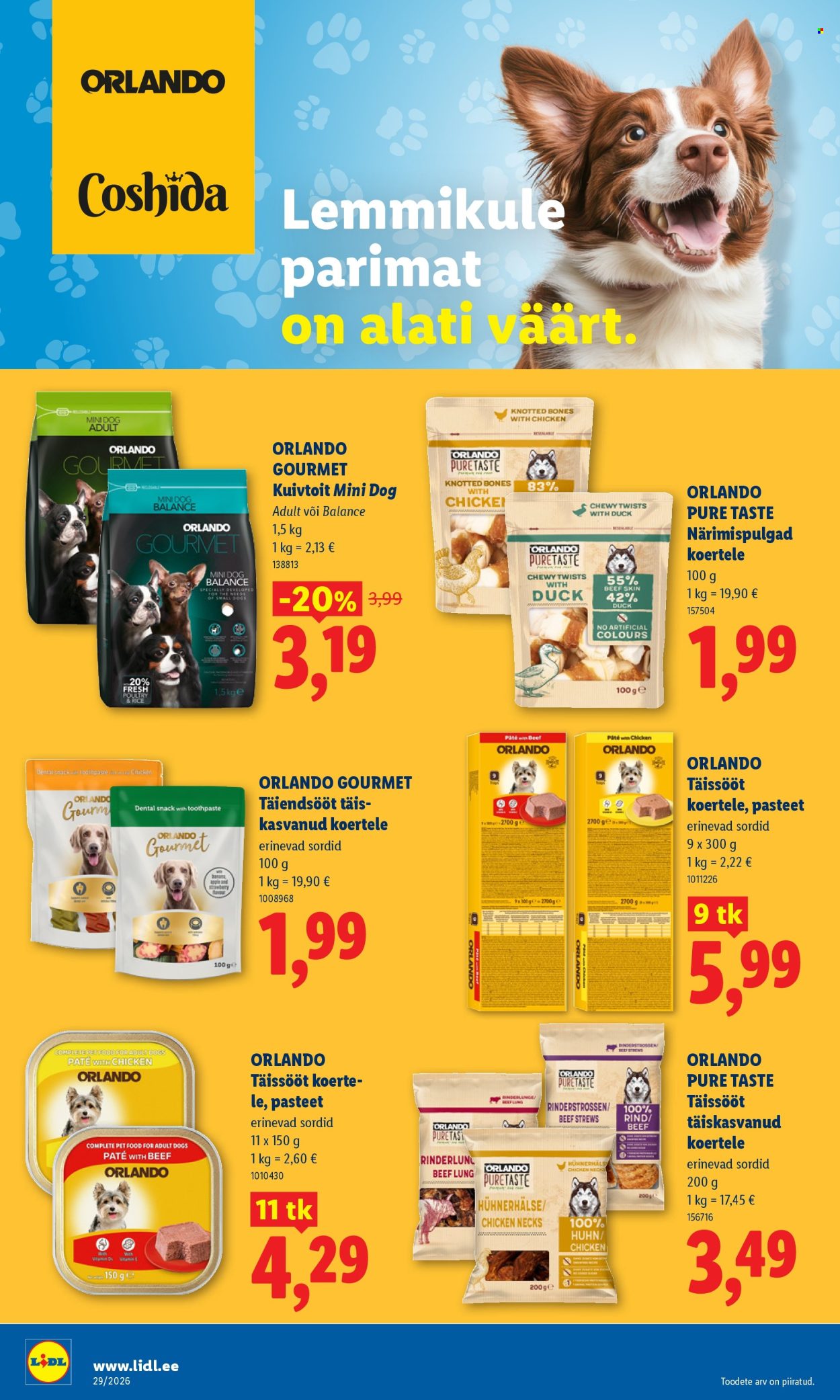 Lidl kliendileht - 13.07.2026 - 19.07.2026. Lehekülg 22