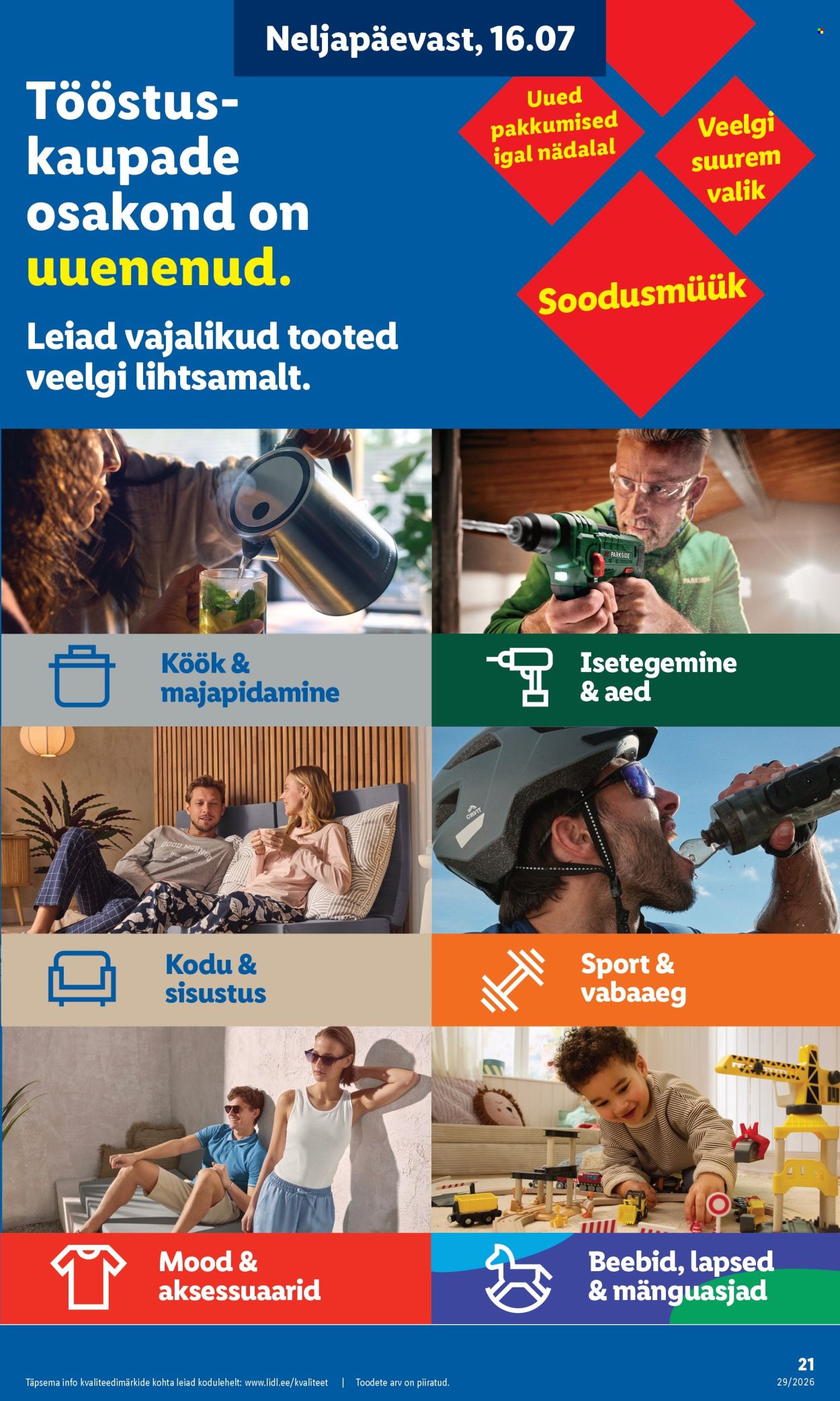 Lidl kliendileht - 13.07.2026 - 19.07.2026. Lehekülg 21