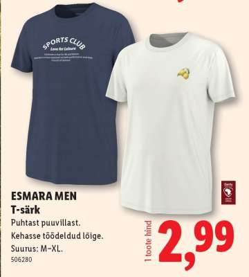 esmara MEN T-särk