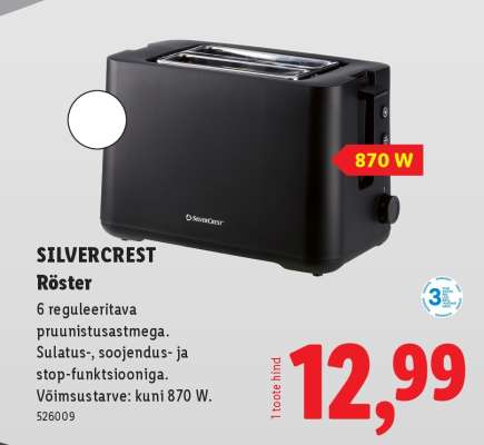 SILVERCREST Röster
