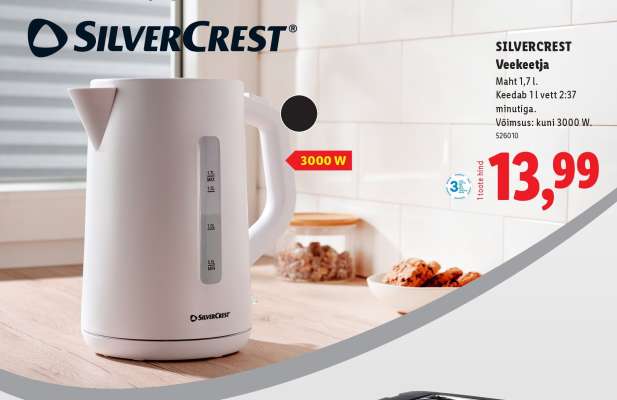 SILVERCREST Veekeetja