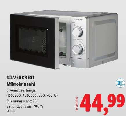 SILVERCREST Mikrolaineahi