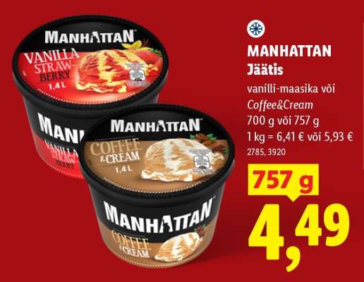 Manhattan Jäätis