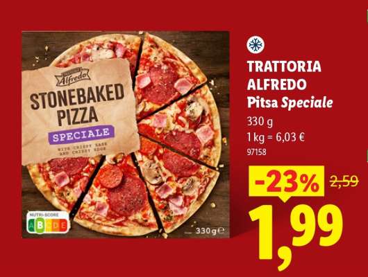 TRATTORIA ALFREDO Pitsa Speciale