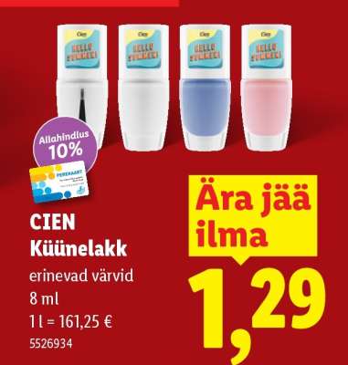 CIEN Küünelakk