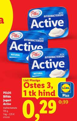 Pilos Bifido jogurt Active
