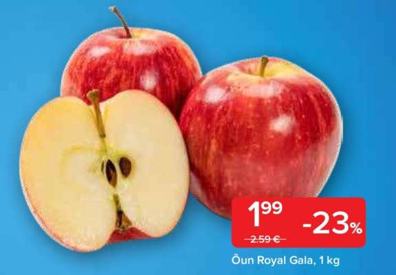 Õun Royal Gala, 1 kg