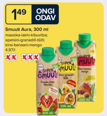 Smuuti Aura, 300 ml