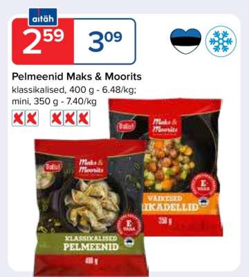 Pelmeenid Maks & Moorits