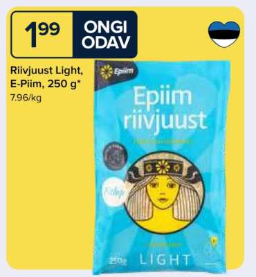 Riivjuust Light