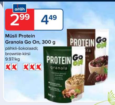 Müsli Protein Granola Go On, 300 g