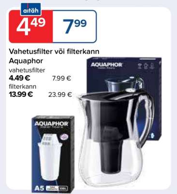 Aquaphor vahetusfilter