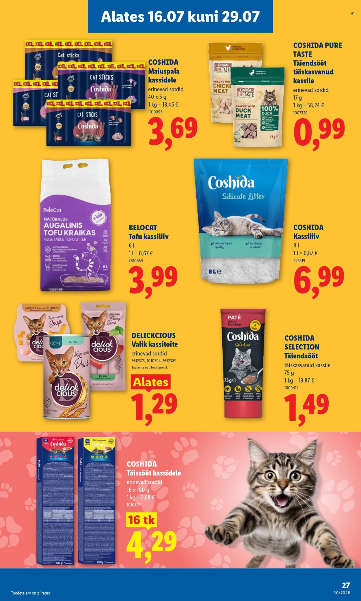 Lidl kliendileht - 20.07.2026 - 26.07.2026. Lehekülg 27