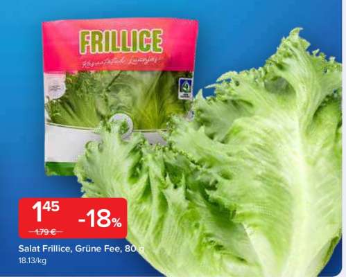 Salat Frillice, Grüne Fee, 80 g