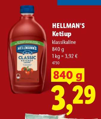 HELLMAN'S Ketšup