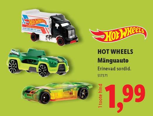 HOT WHEELS Mänguauto