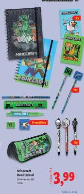 Minecraft Koolitarbed
