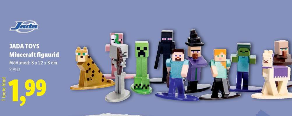 JADA TOYS Minecraft figuurid