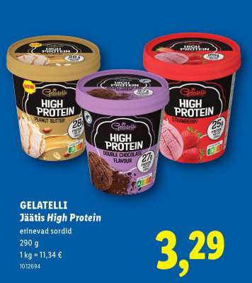 Gelatelli Jäätis High Protein