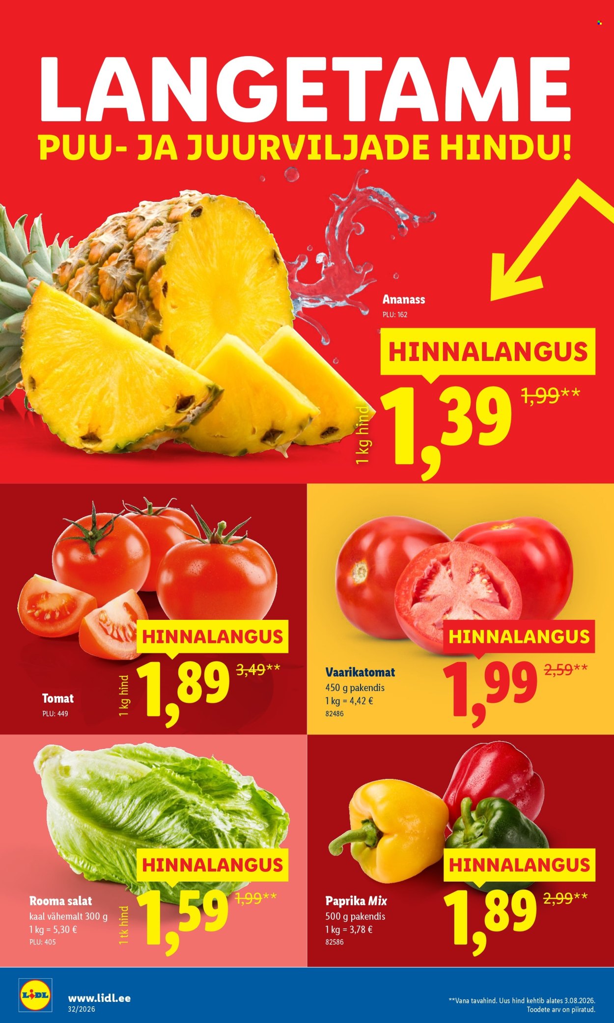 Lidl kliendileht - 03.08.2026 - 09.08.2026. Lehekülg 2
