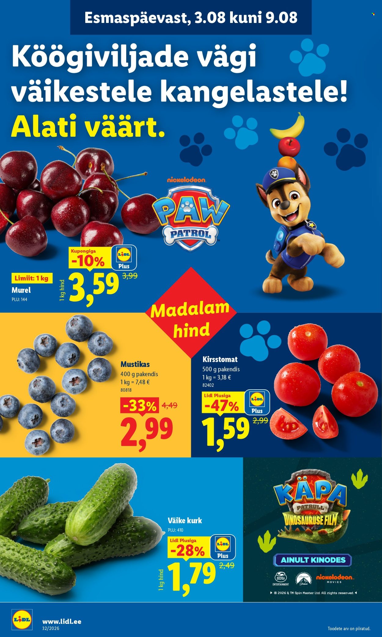Lidl kliendileht - 03.08.2026 - 09.08.2026. Lehekülg 4