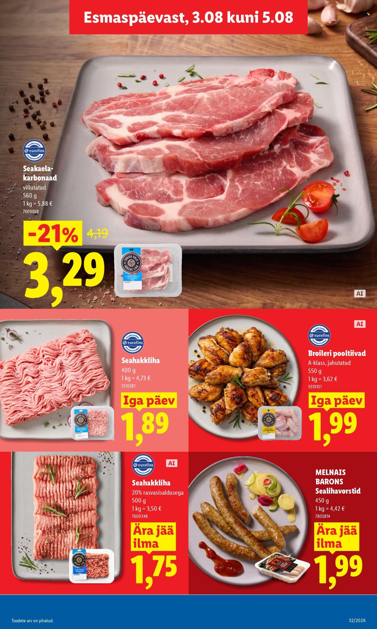 Lidl kliendileht - 03.08.2026 - 09.08.2026. Lehekülg 9