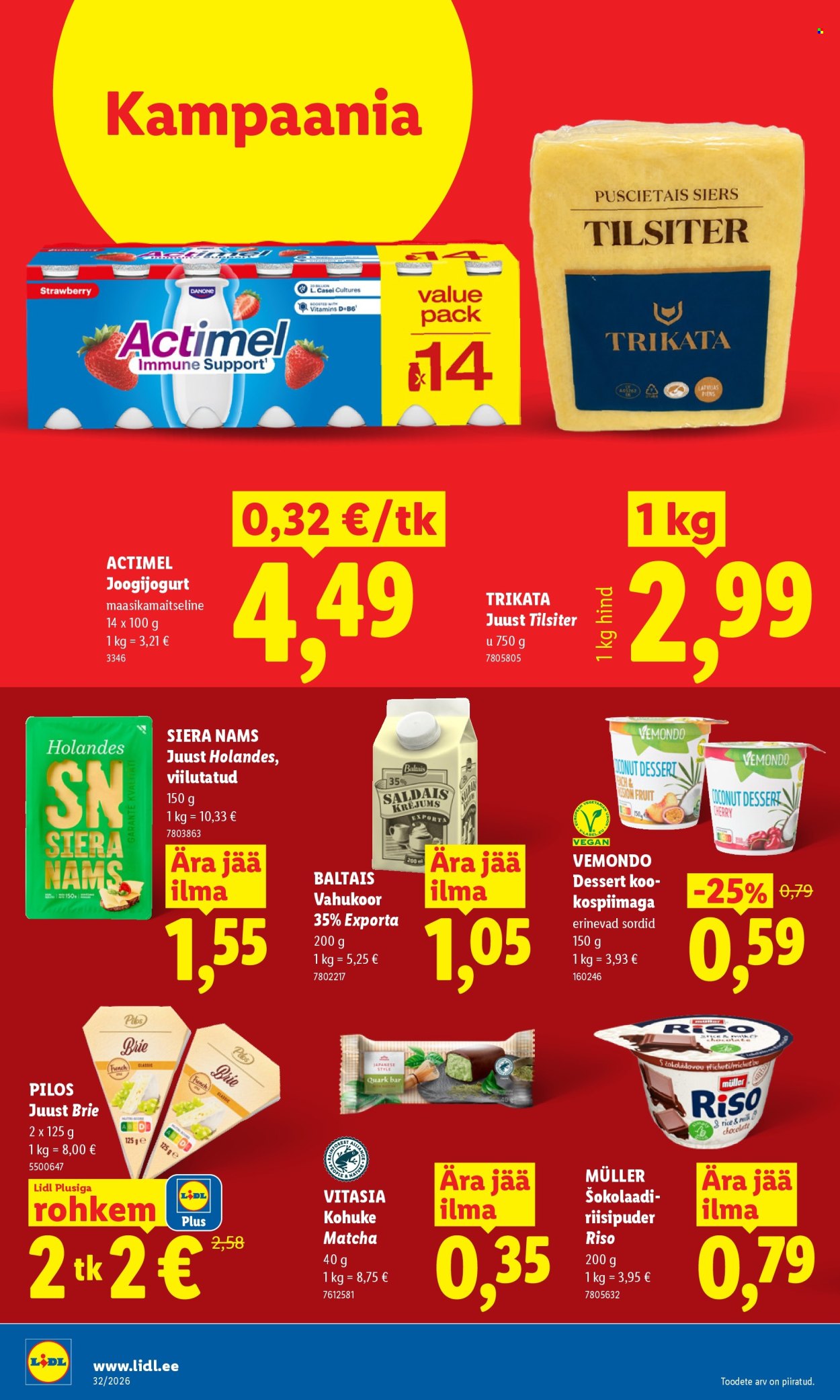 Lidl kliendileht - 03.08.2026 - 09.08.2026. Lehekülg 16