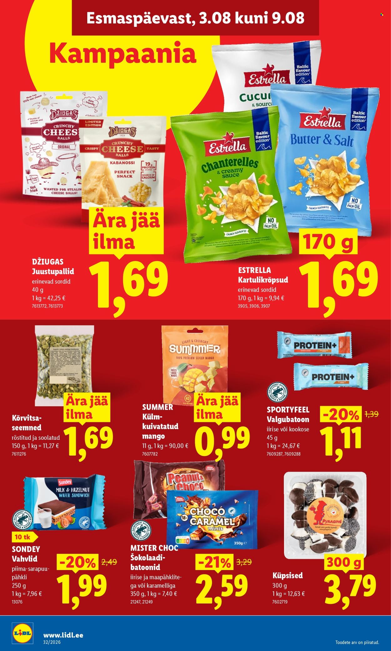 Lidl kliendileht - 03.08.2026 - 09.08.2026. Lehekülg 20