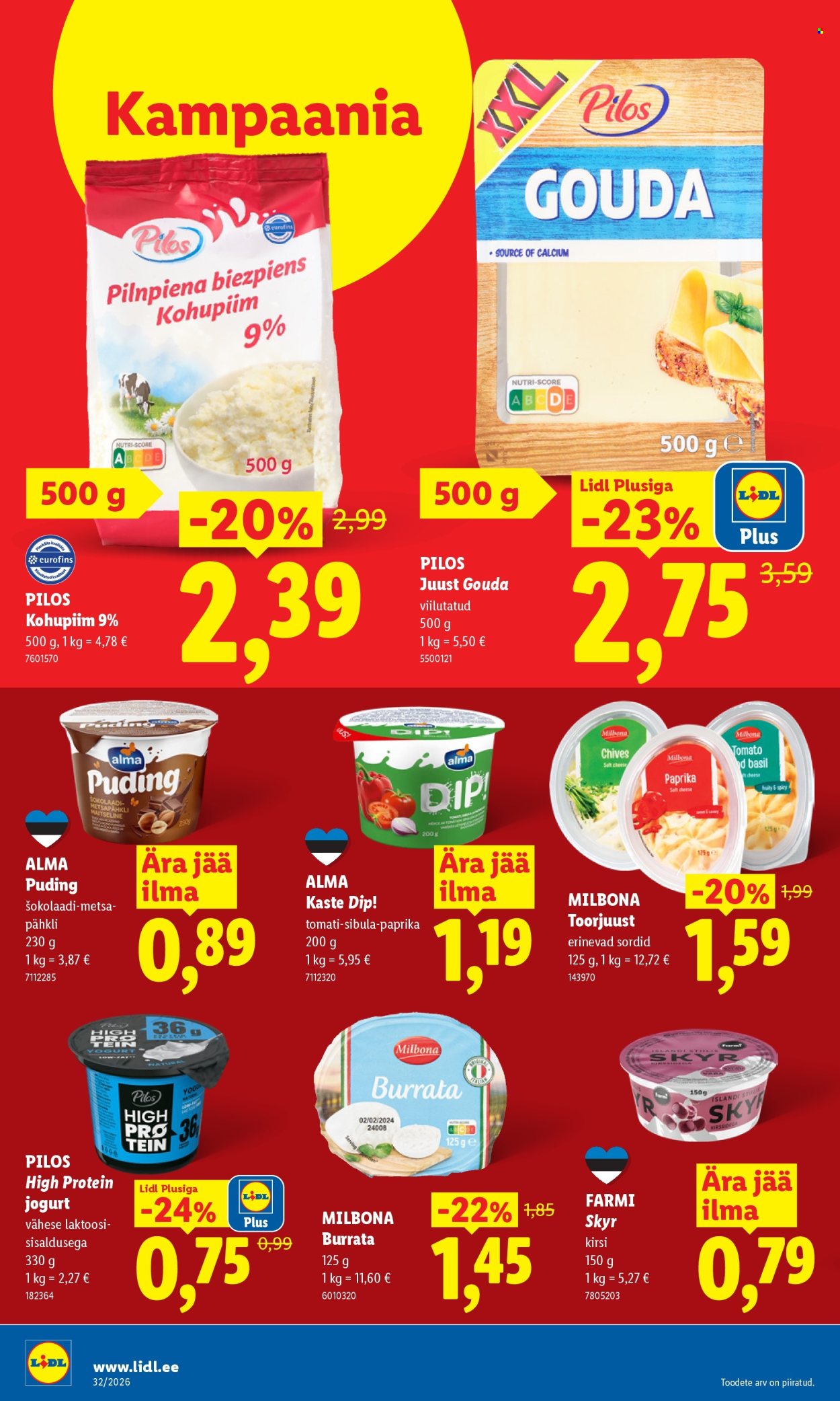 Lidl kliendileht - 03.08.2026 - 09.08.2026. Lehekülg 36