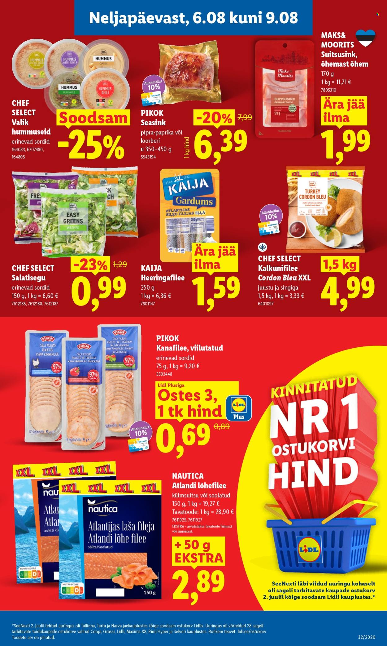 Lidl kliendileht - 03.08.2026 - 09.08.2026. Lehekülg 37