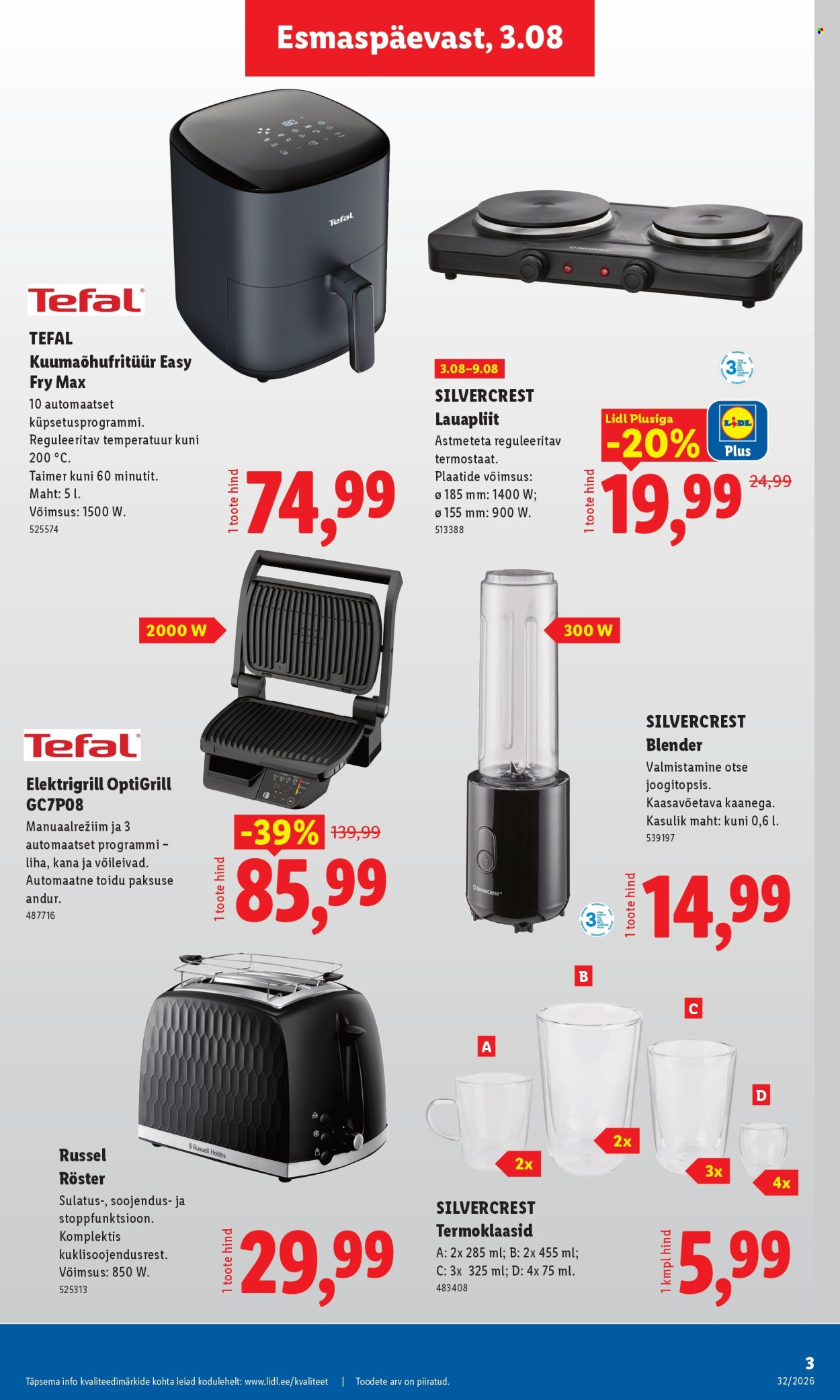 Lidl kliendileht - 03.08.2026 - 09.08.2026. Lehekülg 3