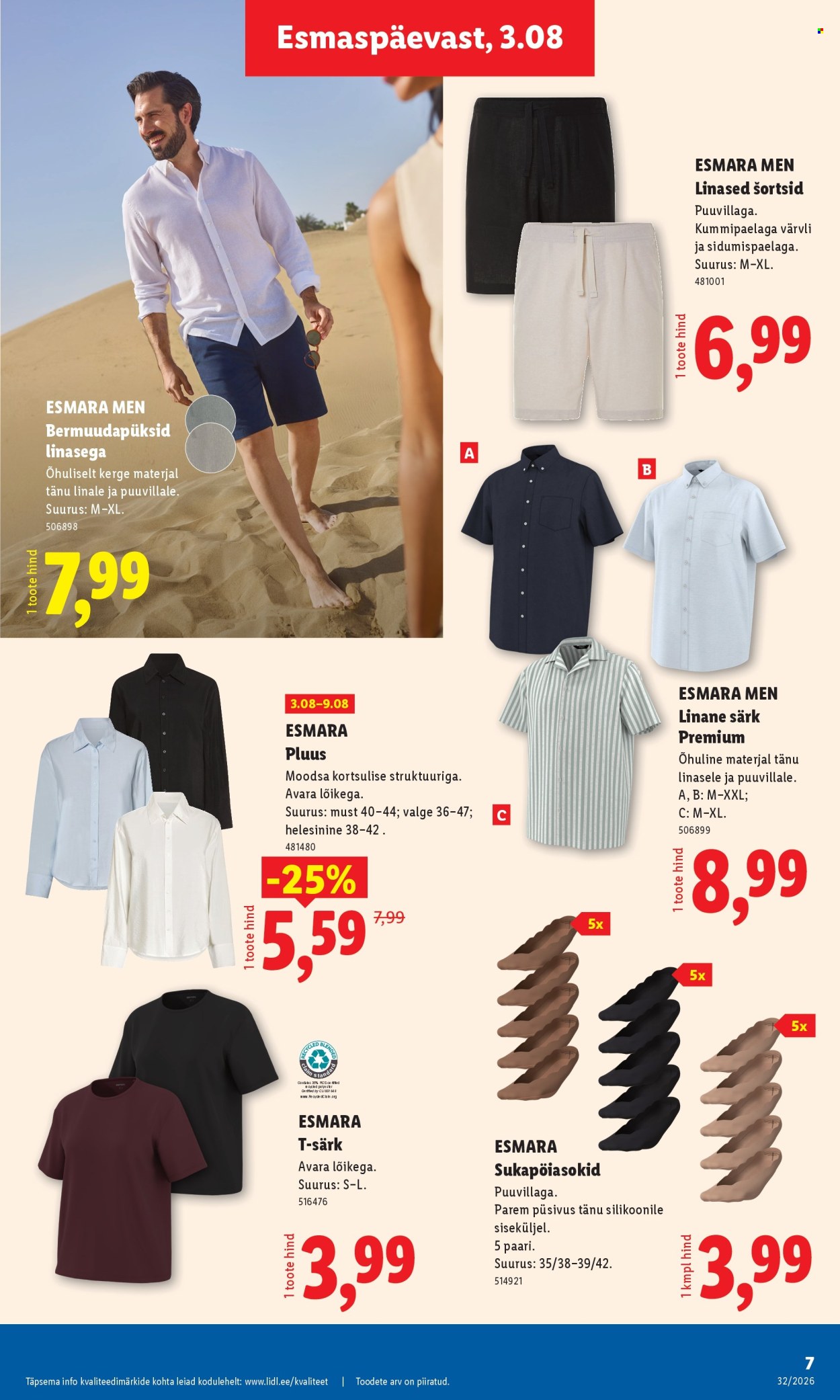 Lidl kliendileht - 03.08.2026 - 09.08.2026. Lehekülg 7