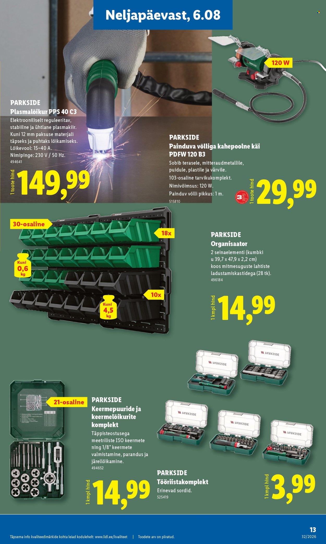 Lidl kliendileht - 03.08.2026 - 09.08.2026. Lehekülg 13