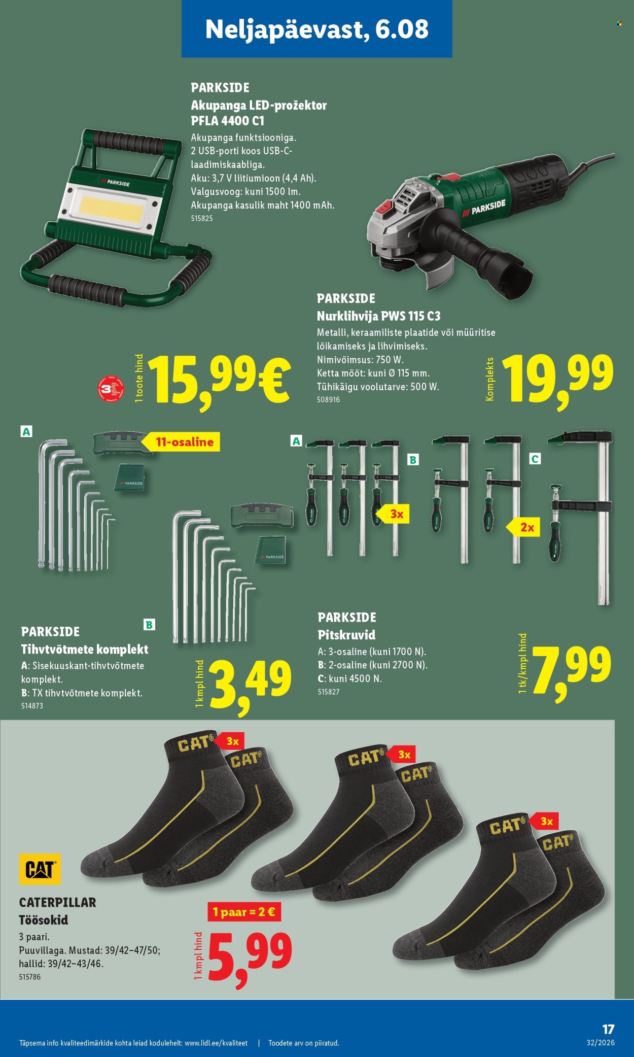 Lidl kliendileht - 03.08.2026 - 09.08.2026. Lehekülg 17