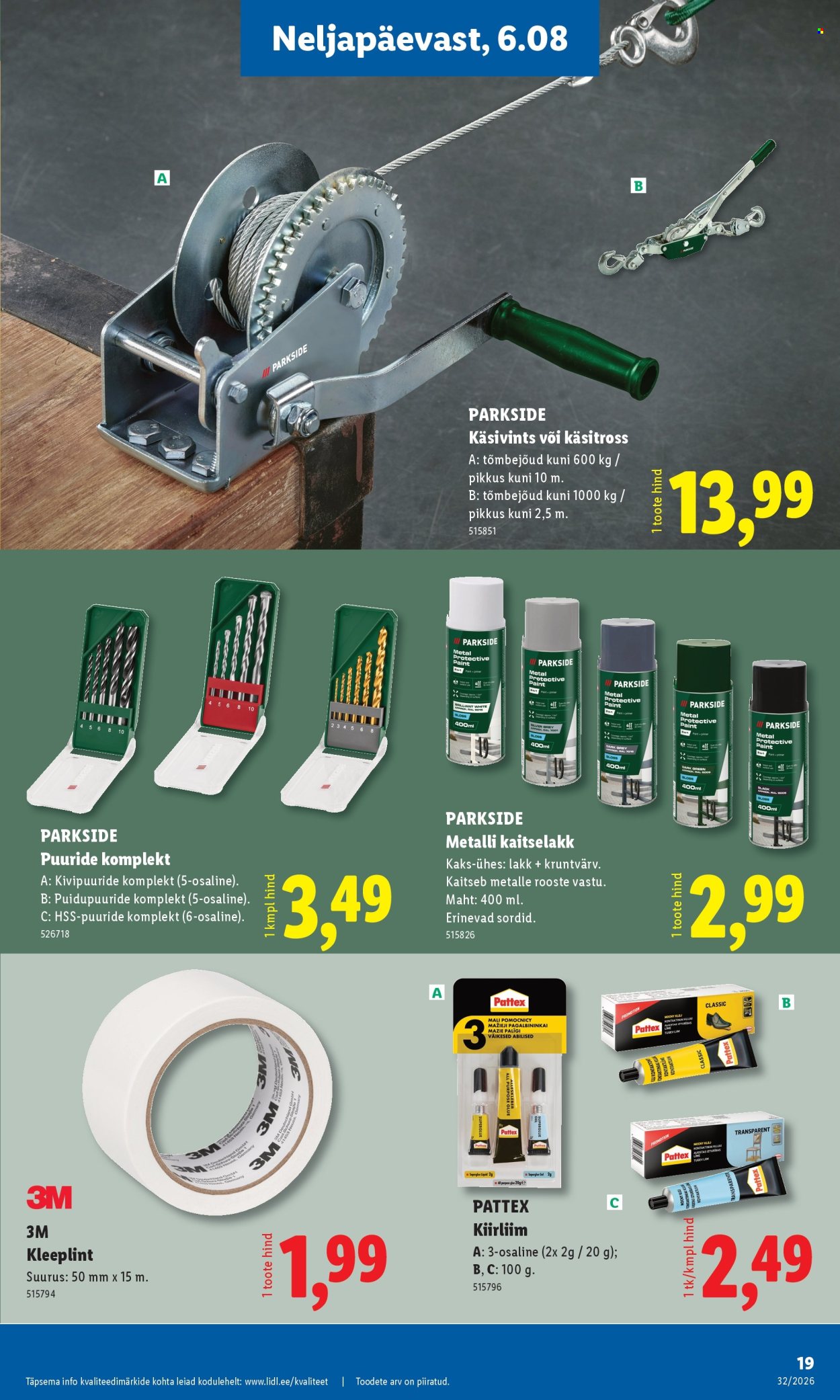 Lidl kliendileht - 03.08.2026 - 09.08.2026. Lehekülg 19