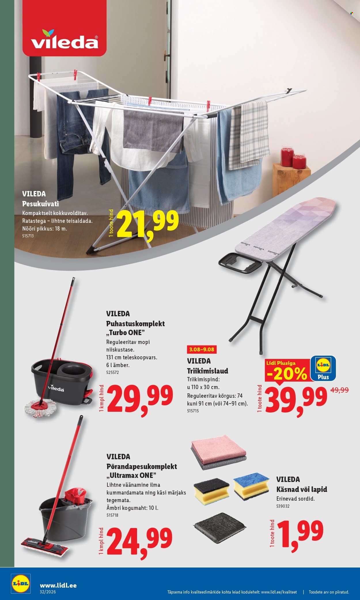 Lidl kliendileht - 03.08.2026 - 09.08.2026. Lehekülg 20