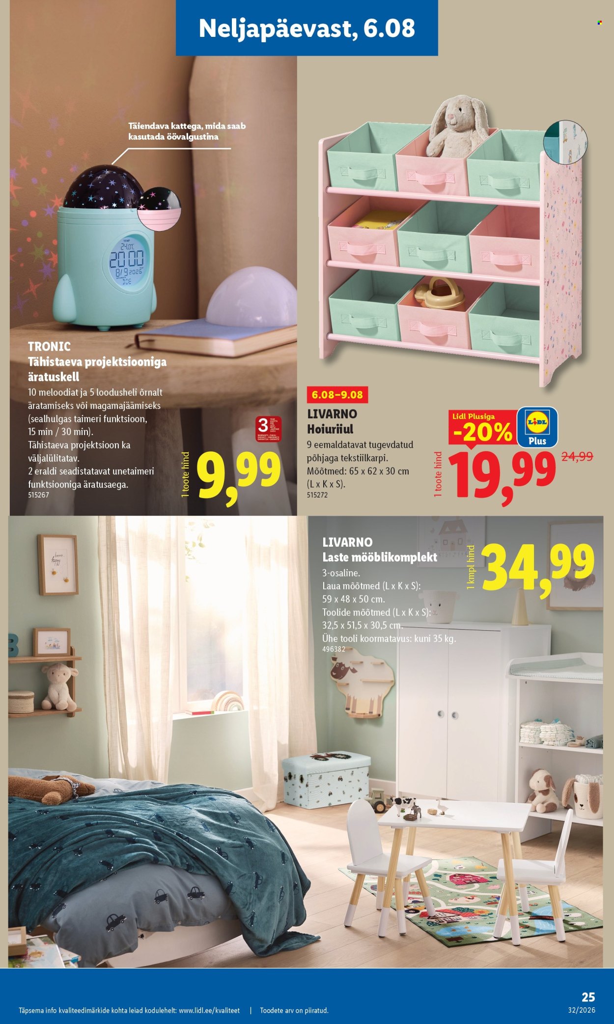 Lidl kliendileht - 03.08.2026 - 09.08.2026. Lehekülg 25