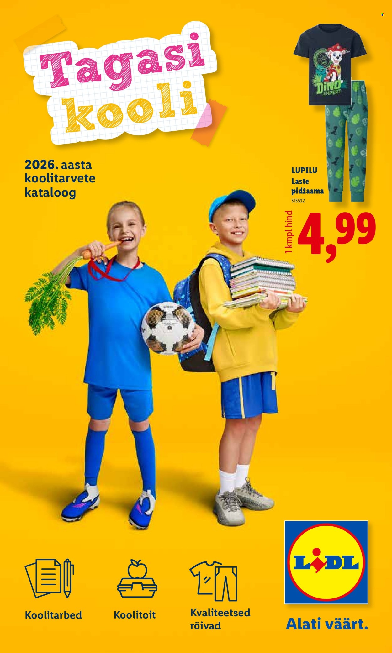 Lidl kliendileht. Lehekülg 1