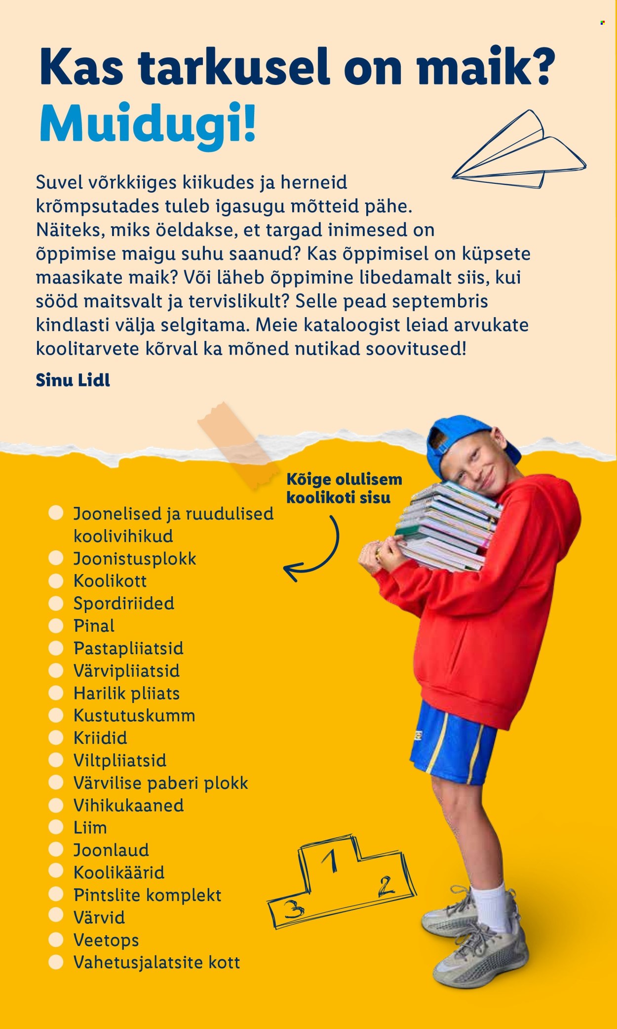 Lidl kliendileht. Lehekülg 2